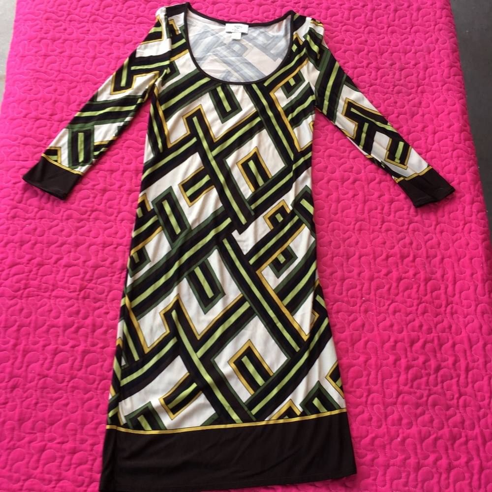 LOFT Dress 3/4 sleeves